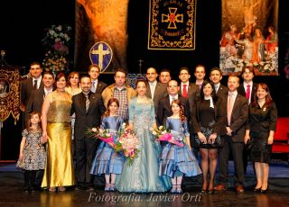 Conchín Gómez Medina, nombrada Reina del Encuentro de Semana Santa de 2012