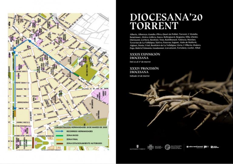 Procesión Diocesana en Torrent